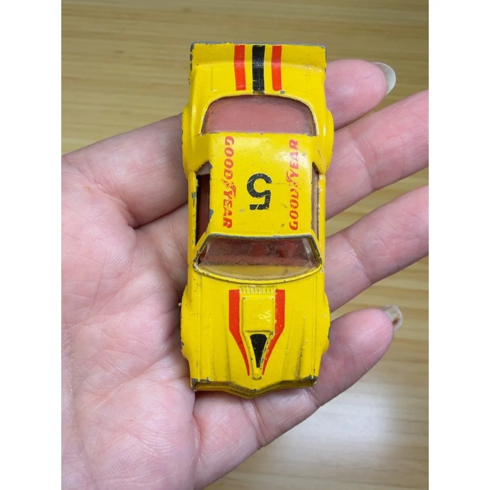 Vintage Zee Toys Zylmex D92 Camaro Z28 Yellow Goodyear #5 Diecast Car